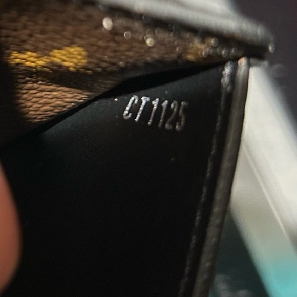 NWT men’s multiple wallet Monogram Macassar black brown tan - Picture 6 of 6